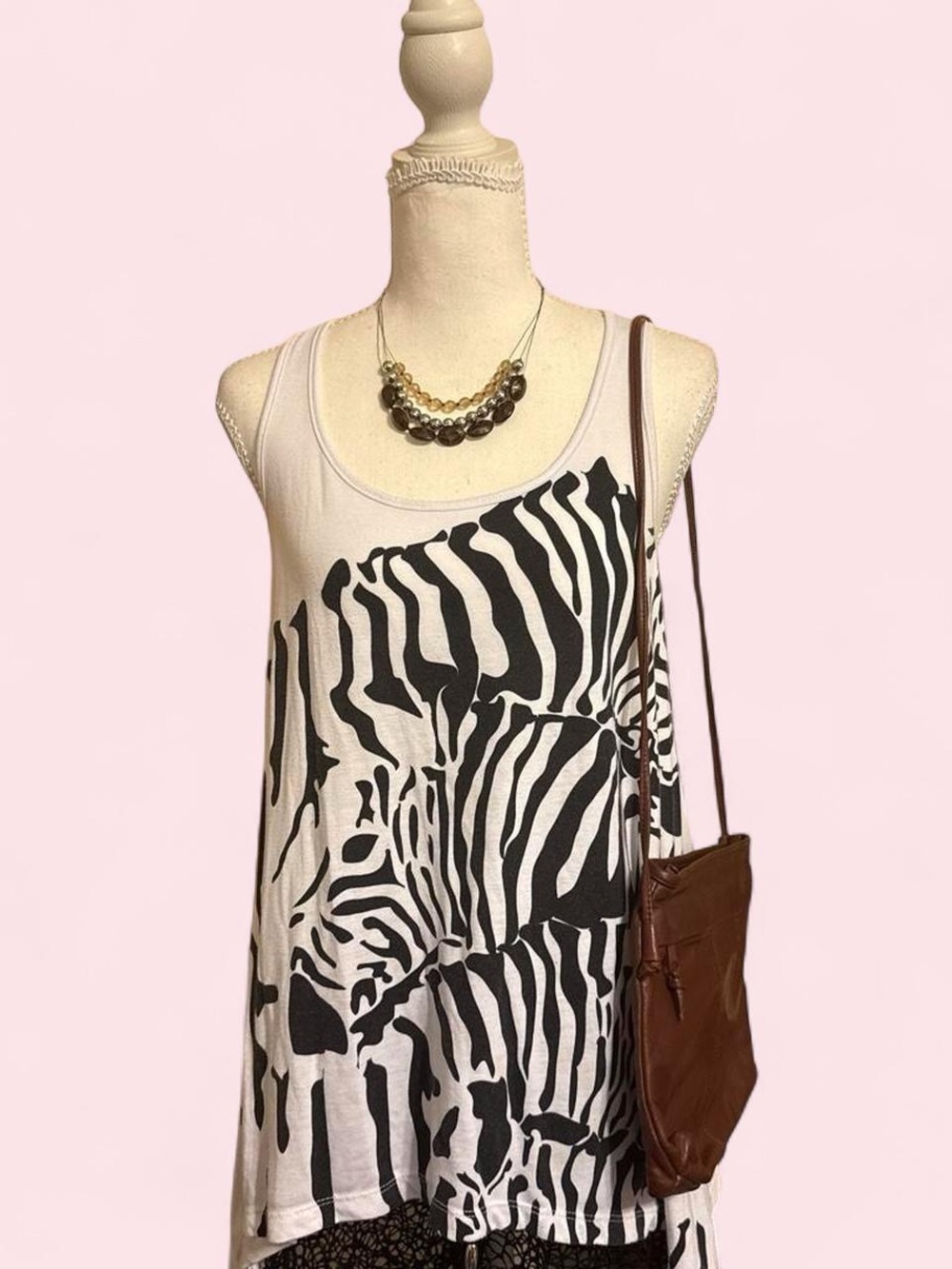 Zebra Print Tank